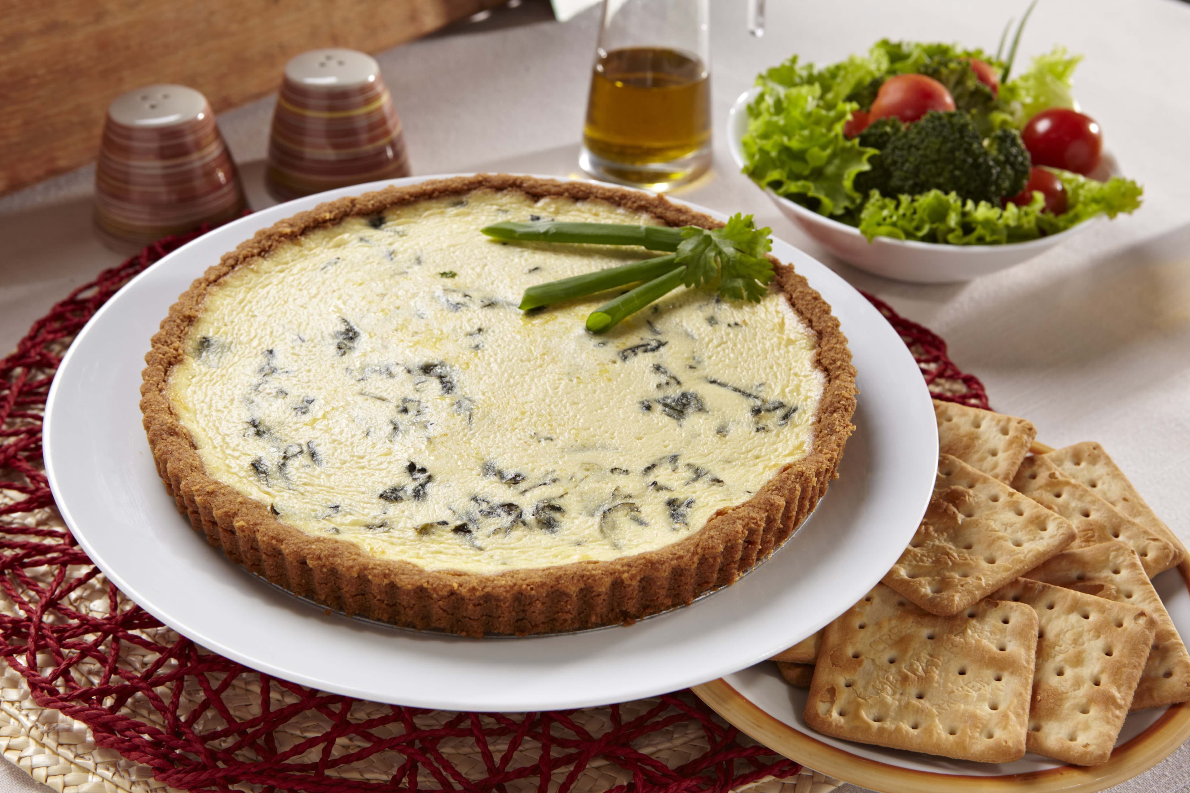 Cheesecake de Espinafre