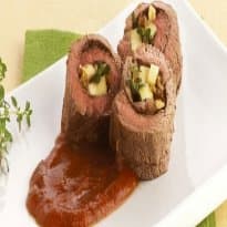 Filé mignon com tomilho e alho