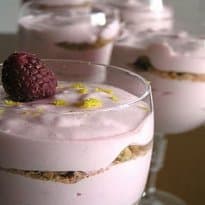 Sobremesa de Framboesa e Lima