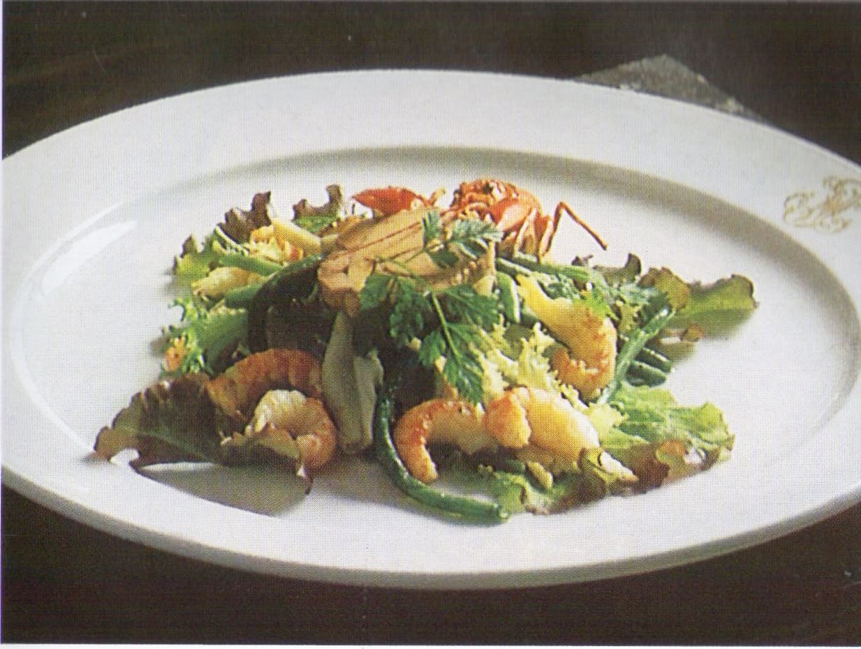 Salada de Vagem com Camarão