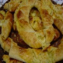 Baguete Folhada 4 Queijos