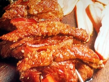 Picanha com Bacon no Espeto