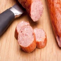 Linguiça Calabresa de Microondas