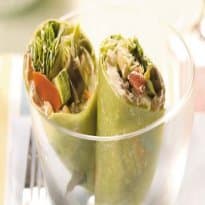 Wrap Legumes com Cream Cheese