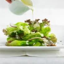 Salada de escarola com molho de maionese