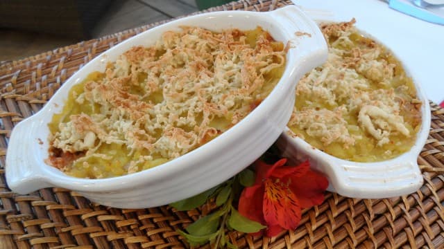 Escondidinho de Batata Doce