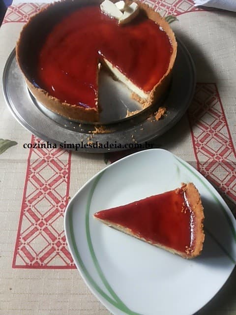 Cheesecake Romeu e Julieta