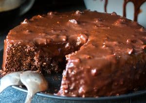 Bolo de Café com Biscoito de Chocolate