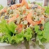 Salada de Maionese com Camarão