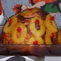 Calda de abacaxi para presunto assado