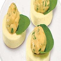 Canapés de Queijo Branco