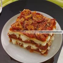 Lasanha de Calabresa com Catupiry