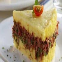 Polenta ao Forno com Carne Seca