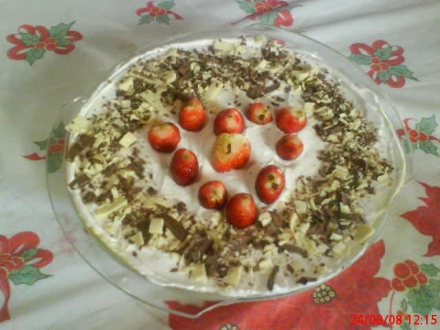 Estrogonofe de morango