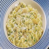 Risoto de Cogumelo e Gorgonzola