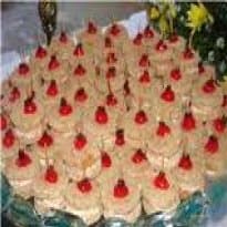 Lanche de lombo canadense e castanha