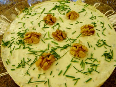 Cheesecake de Gorgonzola