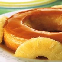 Pudim de Abacaxi com Licor de Laranja
