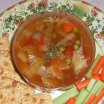 Sopa Vegetariana para Dieta