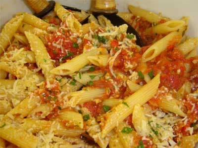Penne all’arrabbiata