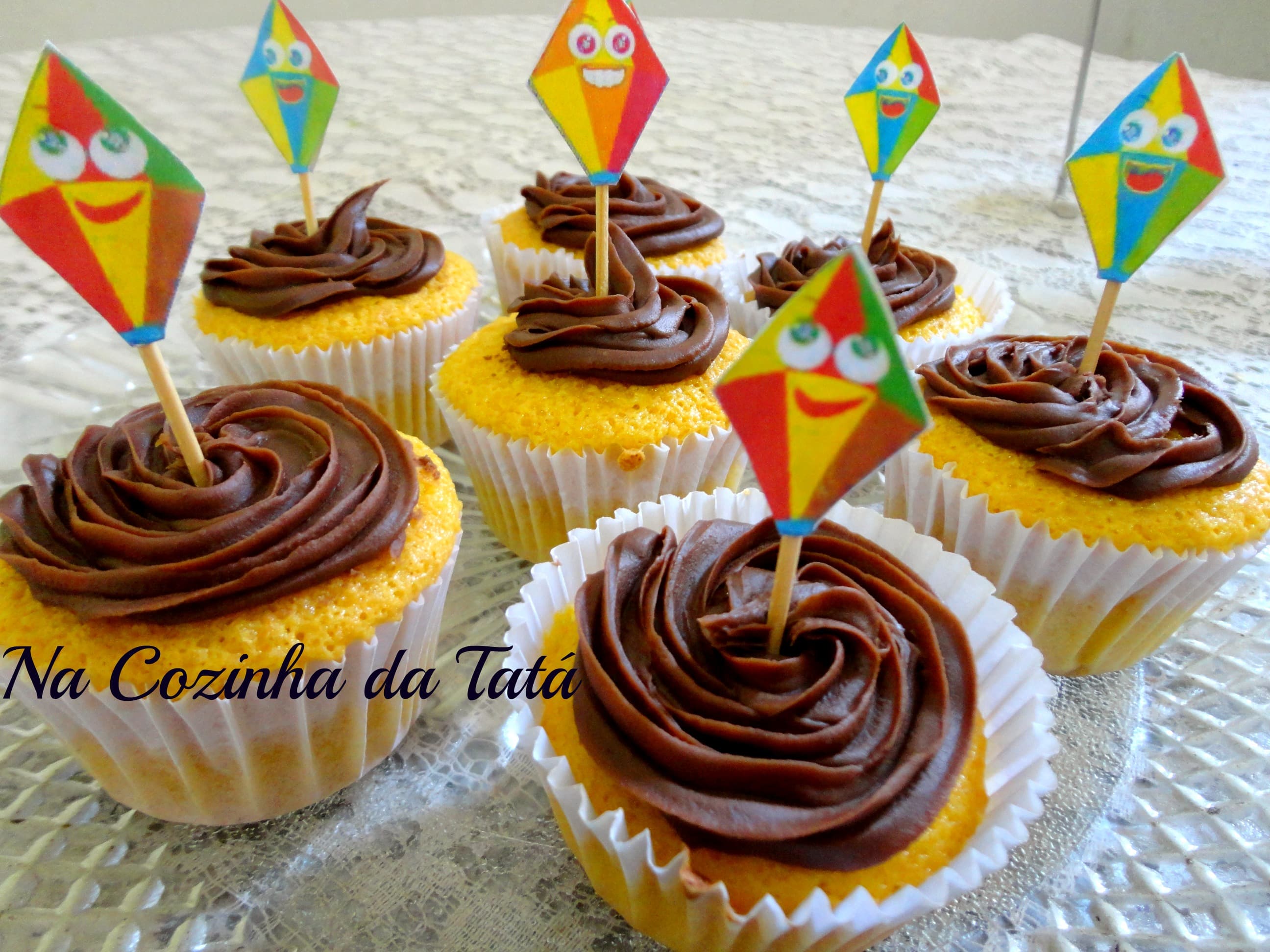 Cupcake de Cenoura com Ganache