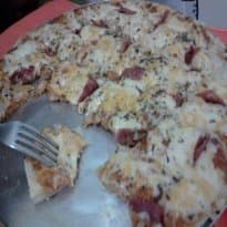 Pizza de Pão de Forma