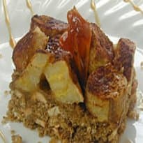 Torta de Banana com Castanha-de-Caju