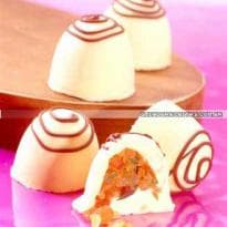 Bombom Branco com Frutas