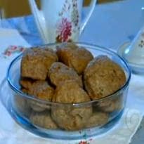 Pão de berinjela do Globo Rural