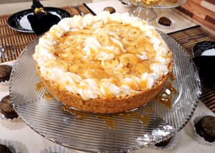 Torta Toffee de Bananas