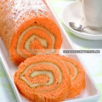 Rocambole de Cenoura