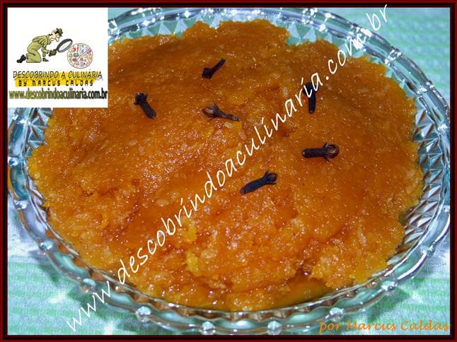 Doce de Abóbora com Coco Light