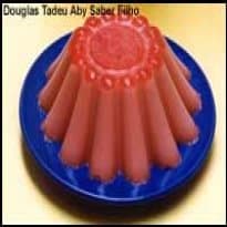 Bavaroise cor-de-rosa