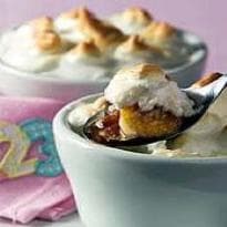 Banana Assada com Merengue