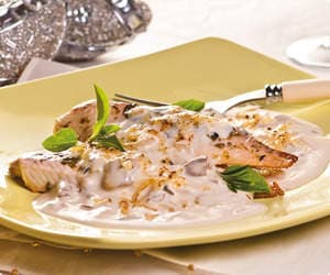 Gratinado light de linguado