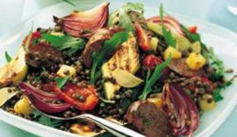 Salada de Lentilha de Luxo