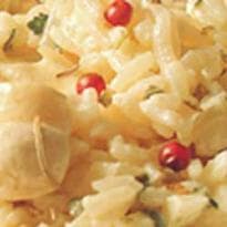 Arroz com creme de Champion