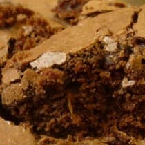 Bolo de chocolate pesado