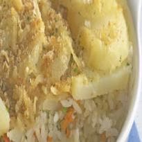 Arroz com Vôngole e Batata