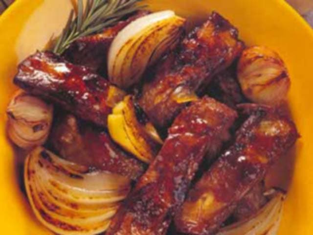 Costeletas de Porco com Chá Souchong