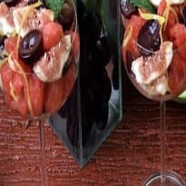 Salada de figos e melancia