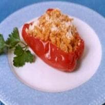 Pimentão Recheado com Cenoura