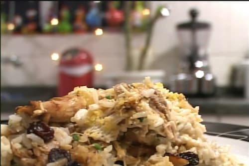 Lasanha Com Restô De Natal