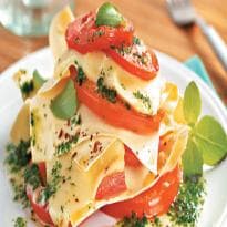 Lasanha Caprese