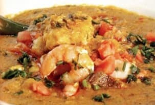Vatapá de Camarão e Bacalhau