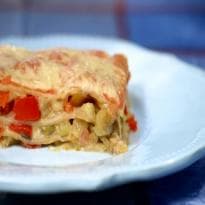 Lasanha de ratatouille