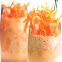 Batida de Cenoura, Maçã e Laranja