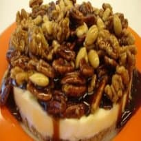 Torta de Pistache e Frutas Secas