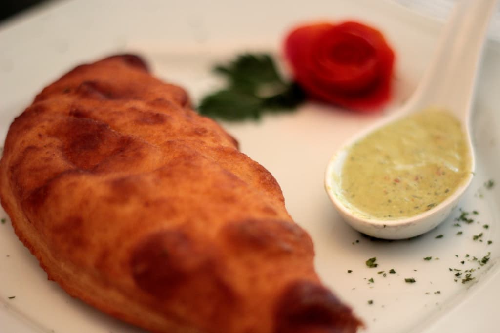 Panzerotti de Camarão