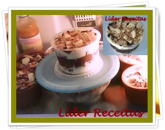 Pavê de Bombom Duplo Chocolate